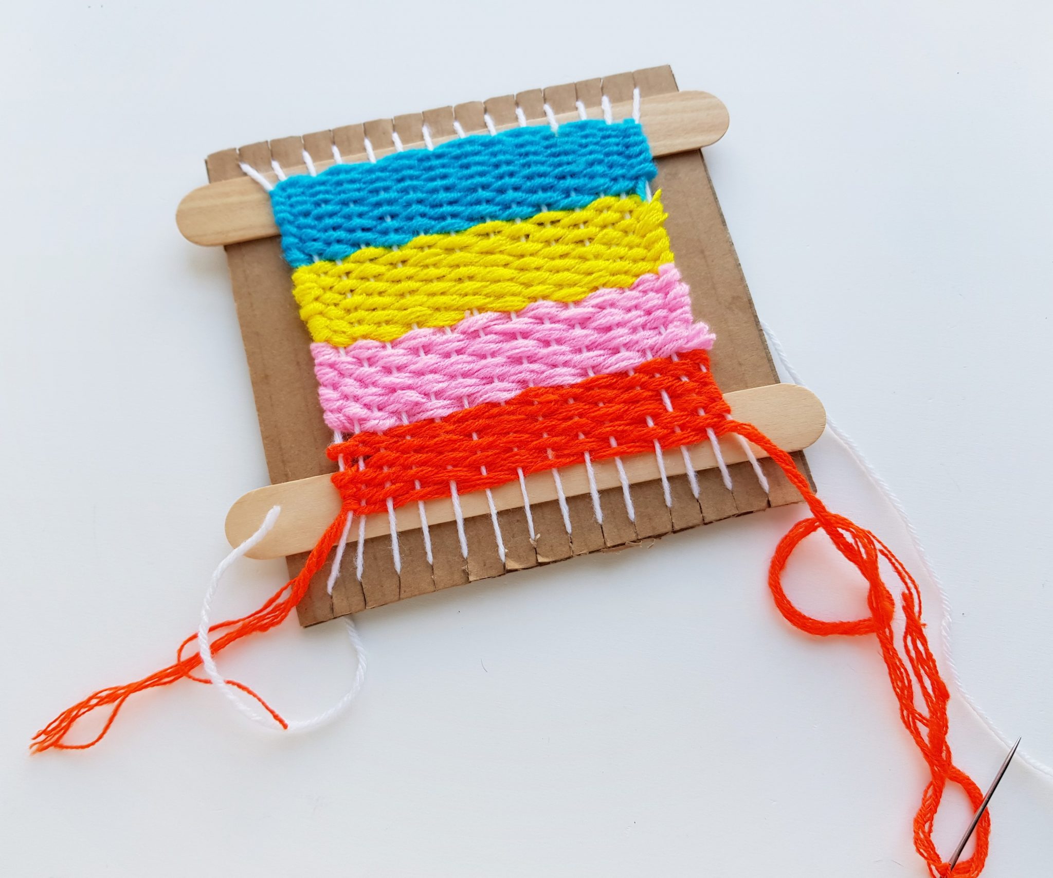 DIY Woven Wall Hanging Project For Kids diy-woven-wall-hanging-project-for-kids