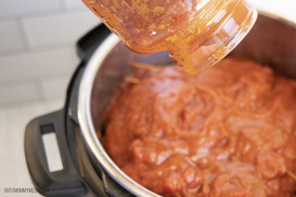 Instant Pot Spaghetti and Meatballs