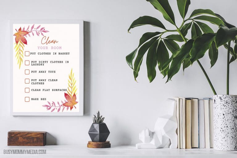 Cute Kids Cleaning Checklists that Will Save You from Massive Headaches