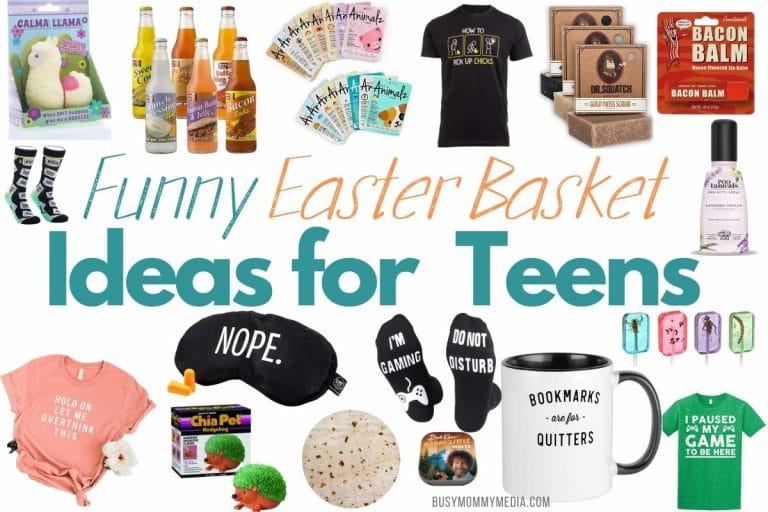 Funny Easter Basket Ideas for Teenagers
