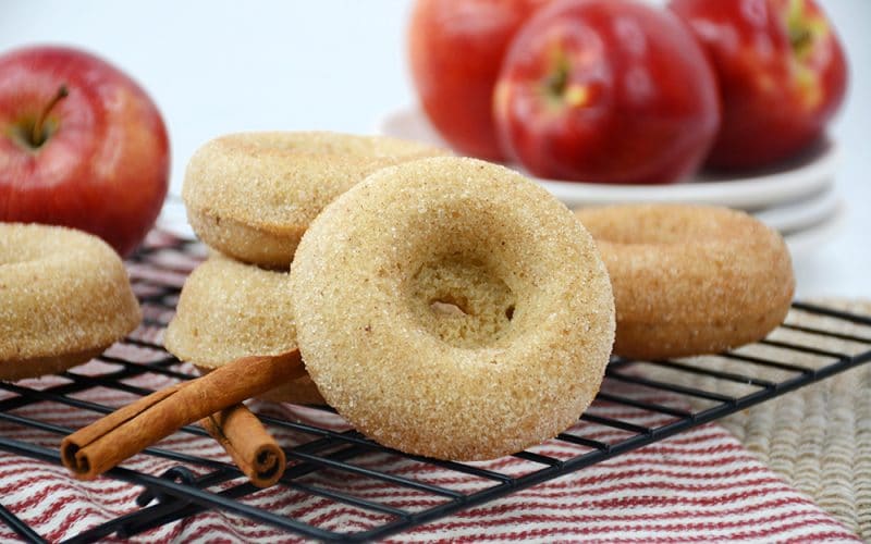 Homemade Apple Spiced Donuts