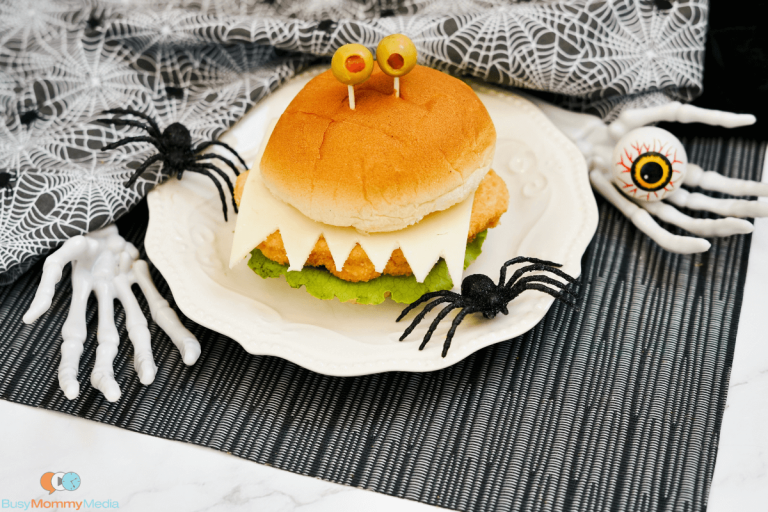 Savory Halloween Dinner Ideas – Monster Chicken Sandwiches
