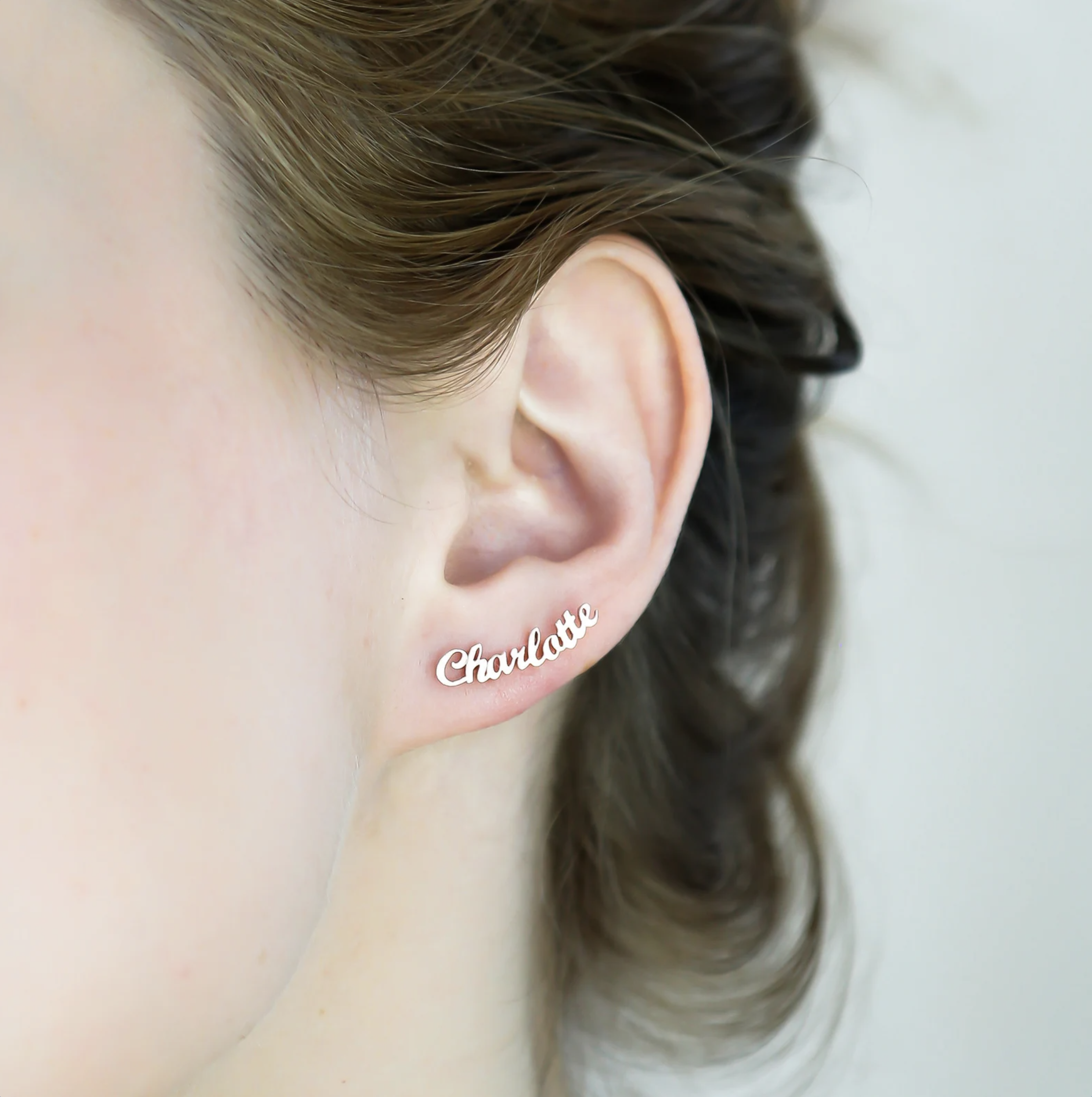 A Sweet Custom Gift for Teens: Name Earrings