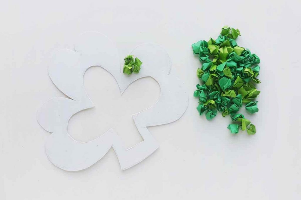 Shamrock craft for kids