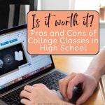 college classes in high school