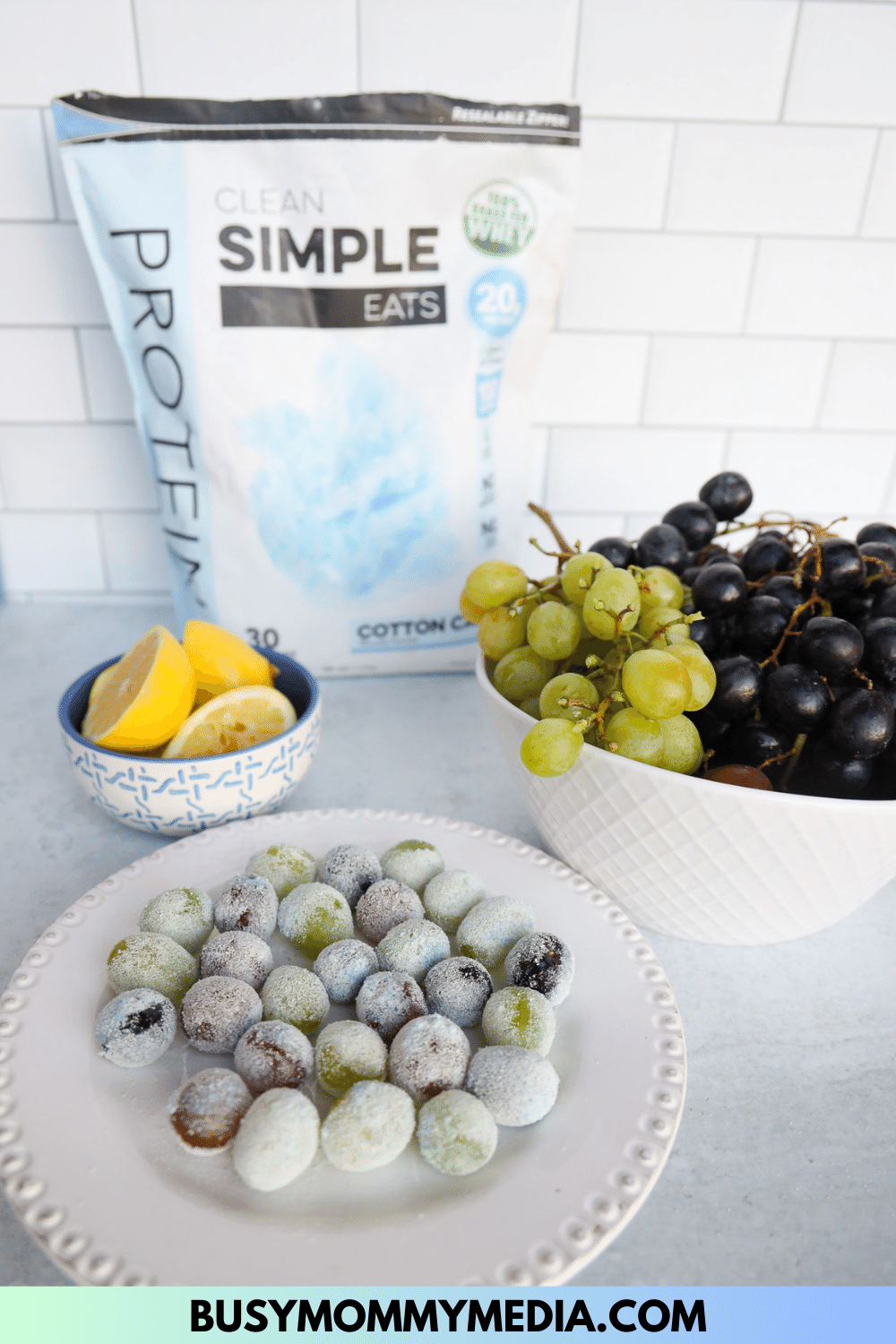 How To Make Healthy Sour Cotton Candy Grapes