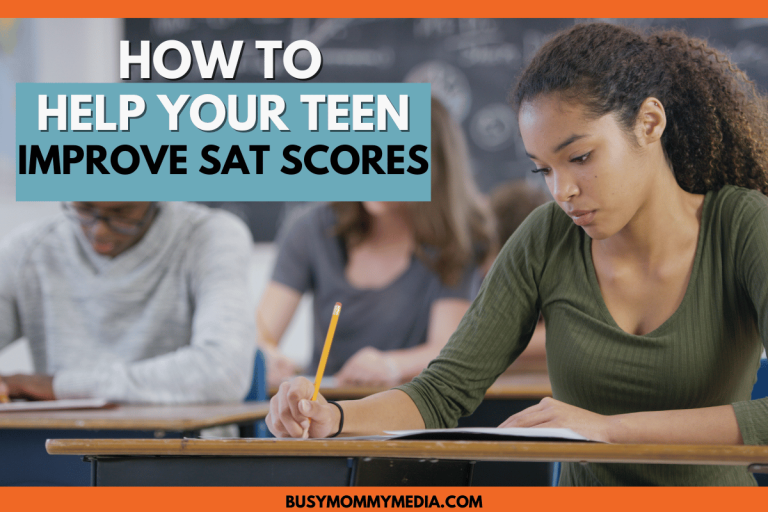 Parents: How to Help Your Teen Improve SAT Scores