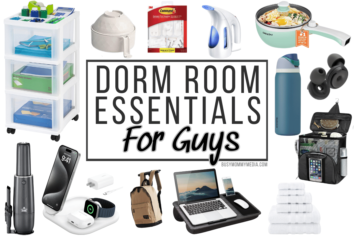 Dorm Room Essentials for Guys