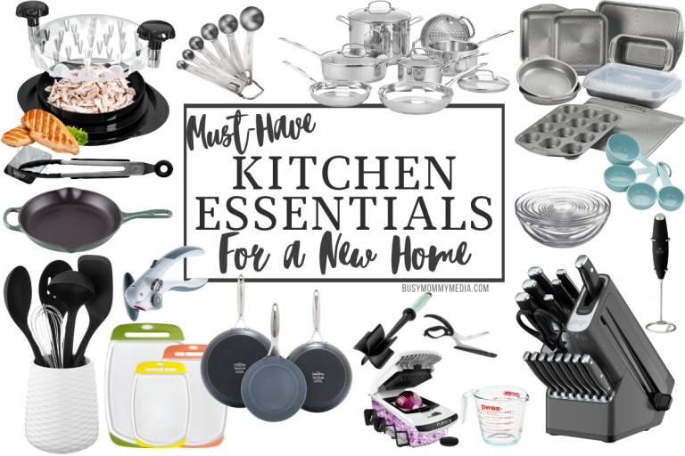 Kitchen Essentials for a New Home