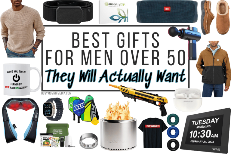 Best Gifts for Men Over 50 They Will Actually Want