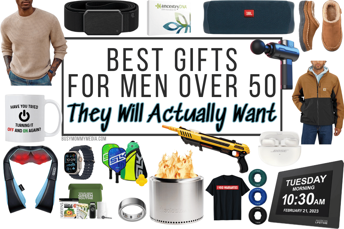 Best Gifts for Men Over 50 They Will Actually Want