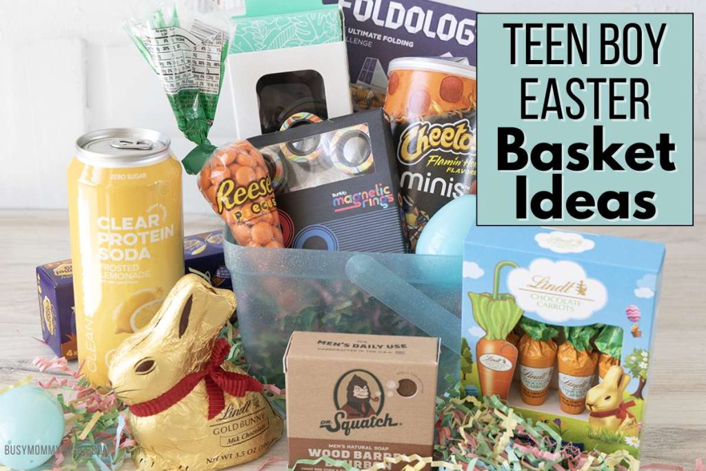 Teen Boy Easter Basket Ideas