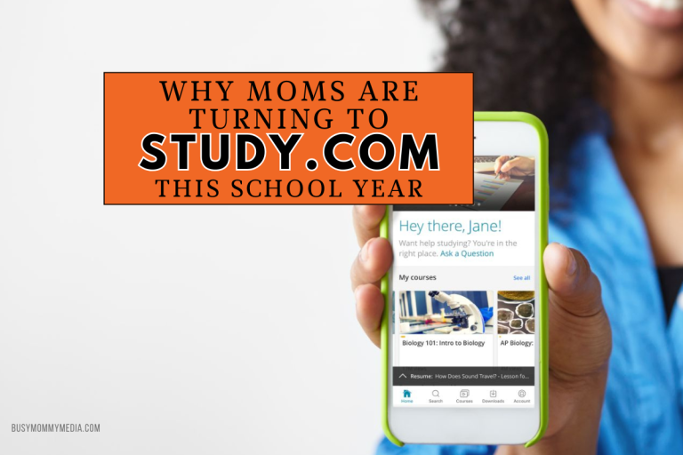 Study.com review for moms
