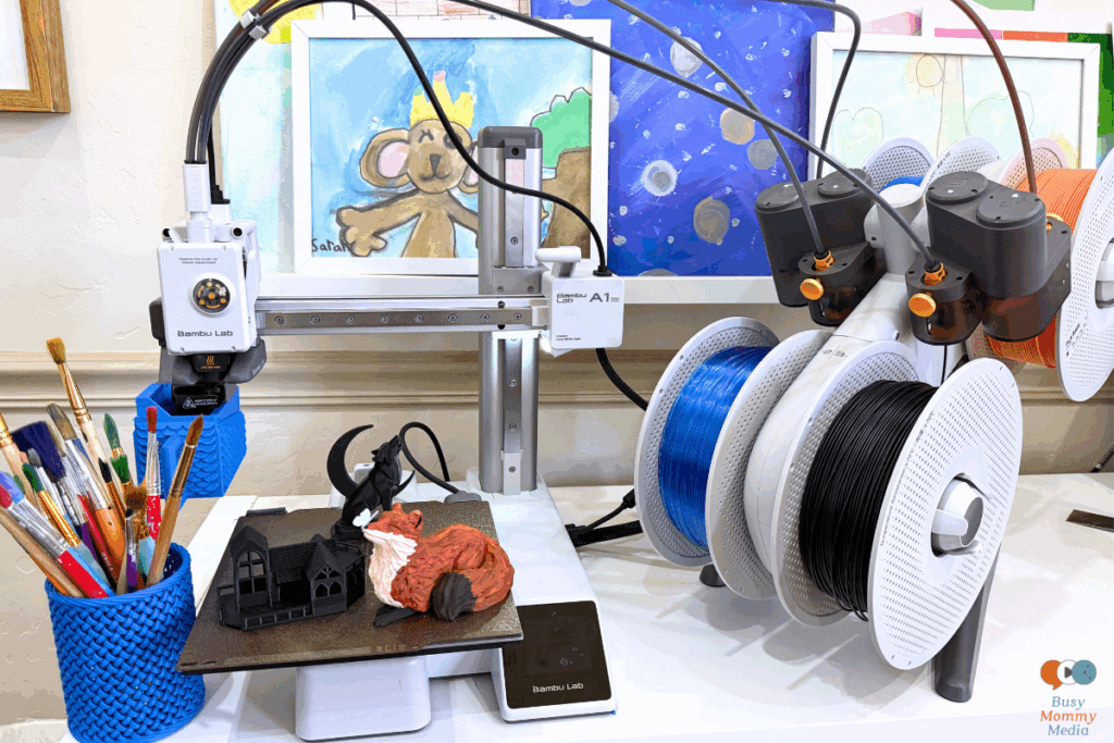 Best 3D Printers for Kids - Bambu A1 Mini Review for Kids