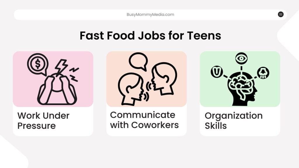 Fast Food Jobs for Teens