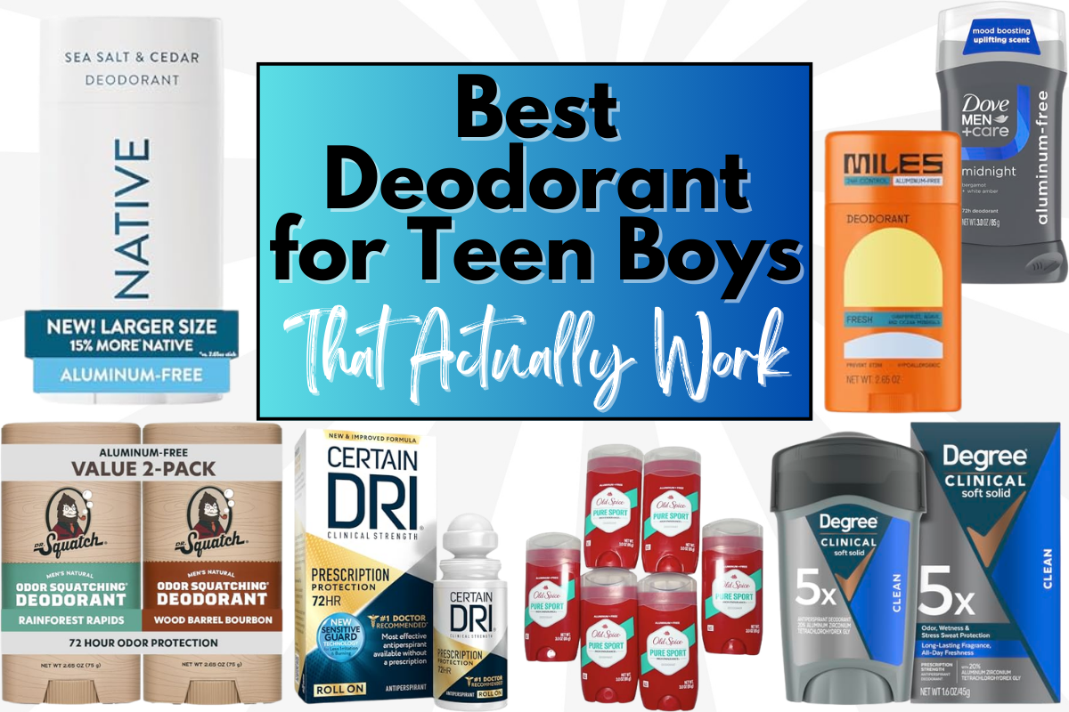 Best Deodorant for Teen Boys