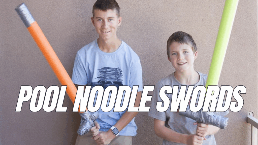 Pool Noodle Swords