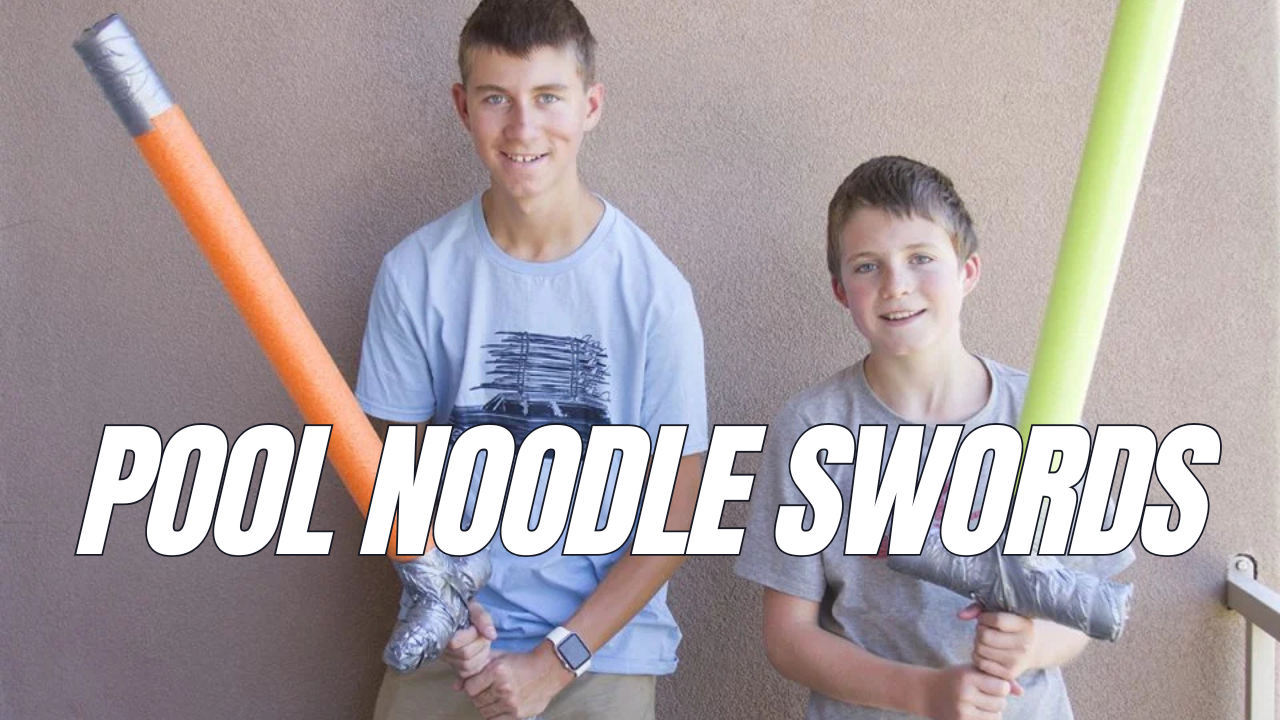 Pool Noodle Swords