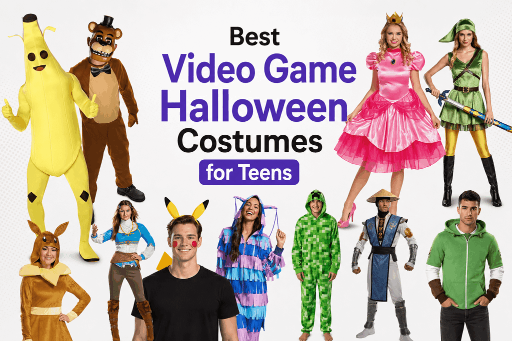 Gaming Halloween Costumes for Teens