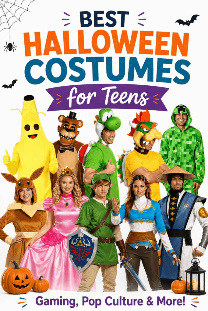 Gaming Halloween Costumes for Teens