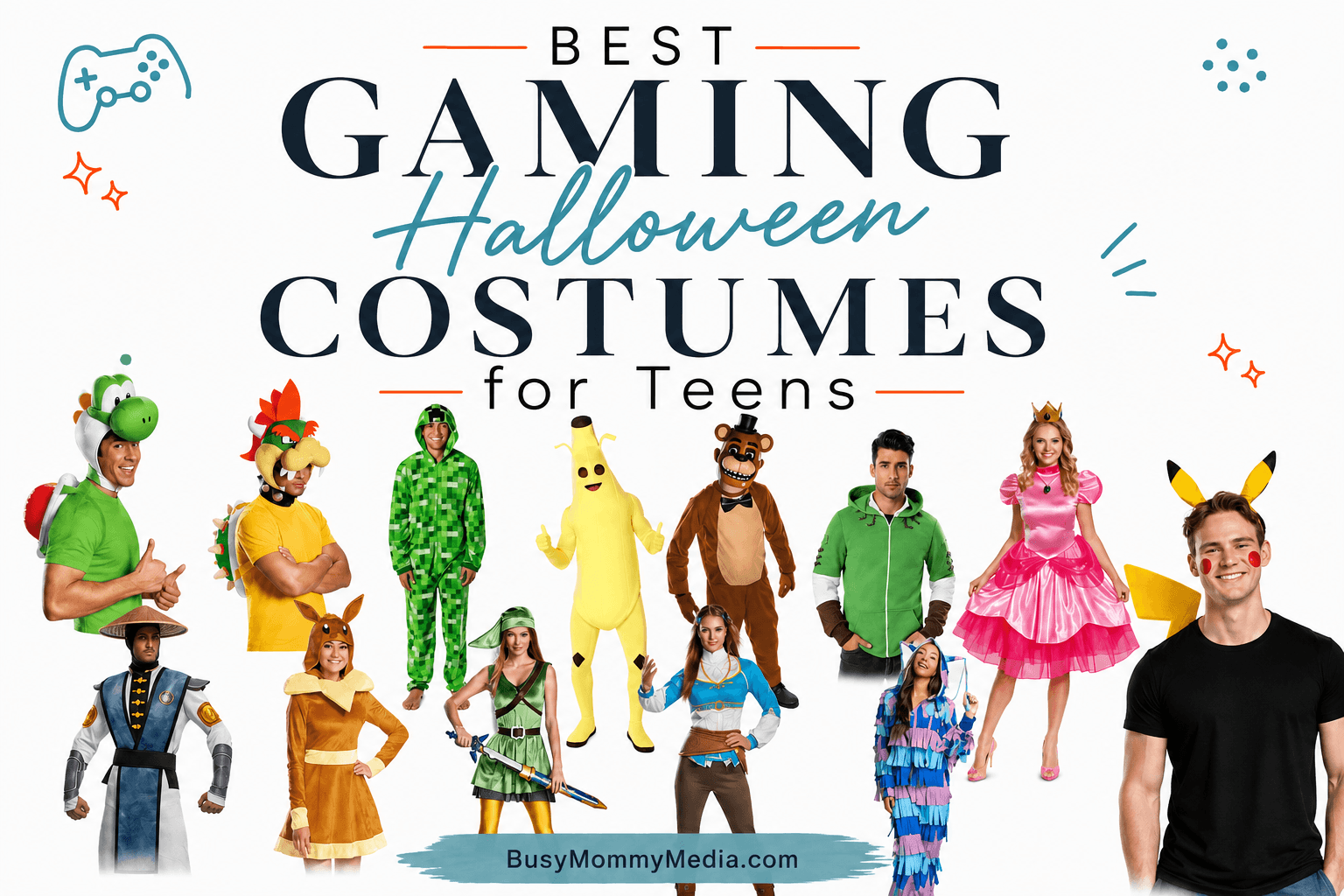 Gaming Halloween Costumes for Teens