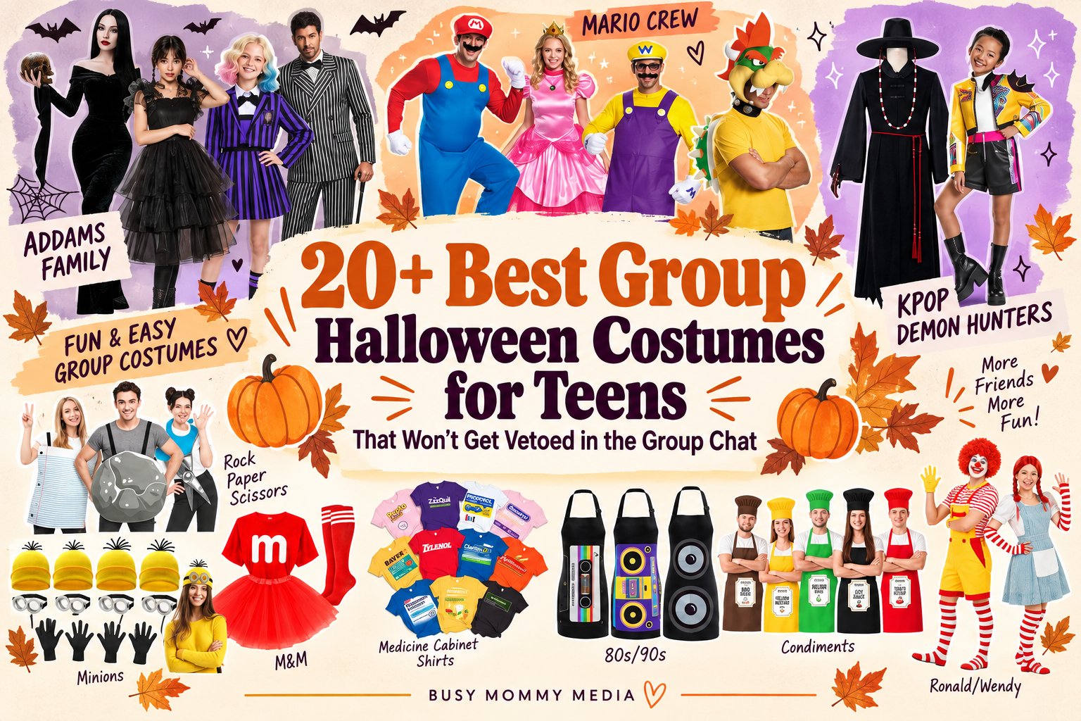 Group Halloween Costumes